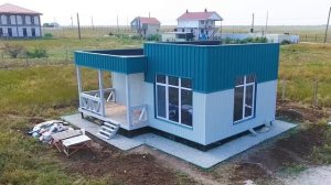 Дом на продажу - Приморский (Феодосия / Крым) на участке 8 соток. Обзор дома и участка.