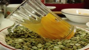 Желе из консервированных персиков