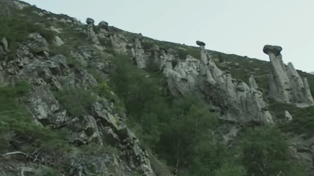 Каменные грибы (Горный Алтай, 2017 год).