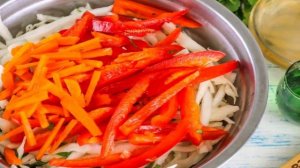 Маринованная капуста Провансаль