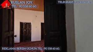 Урганч туманида 1 каватли 600м²  ховли жой сотилади. Бахоси : 600 млн. Мулжал : Юрак Больница.