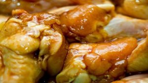 Куриные крылышки в имбирном соусе