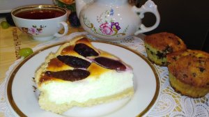 🔴 ТВОРОЖНЫЙ ПИРОГ с ФРУКТАМИ. Нежный и Вкусный! /рецепты На глазок/