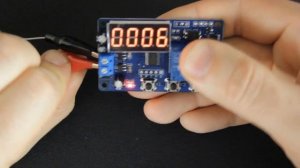 Реле времени DK-C-06. Задержка включения, задержка выключения, циклическое включение