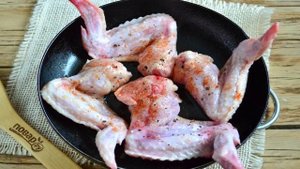 Куриные крылышки с соусом терияки