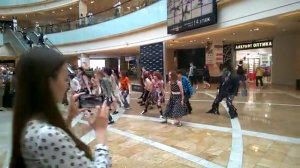 Флешмоб в честь дня рождения Майкла Джексона в Москве ТЦ Афимол | Алена Швецова | Майкл Джексон