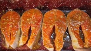 Кета с брокколи