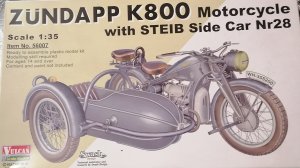 Мотоцикл Zundapp K 800, сборка, часть 6.