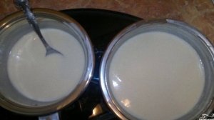 Желе из сметаны и какао