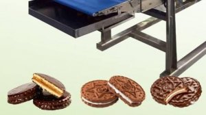 Склейка сэндвич печенья с магазином