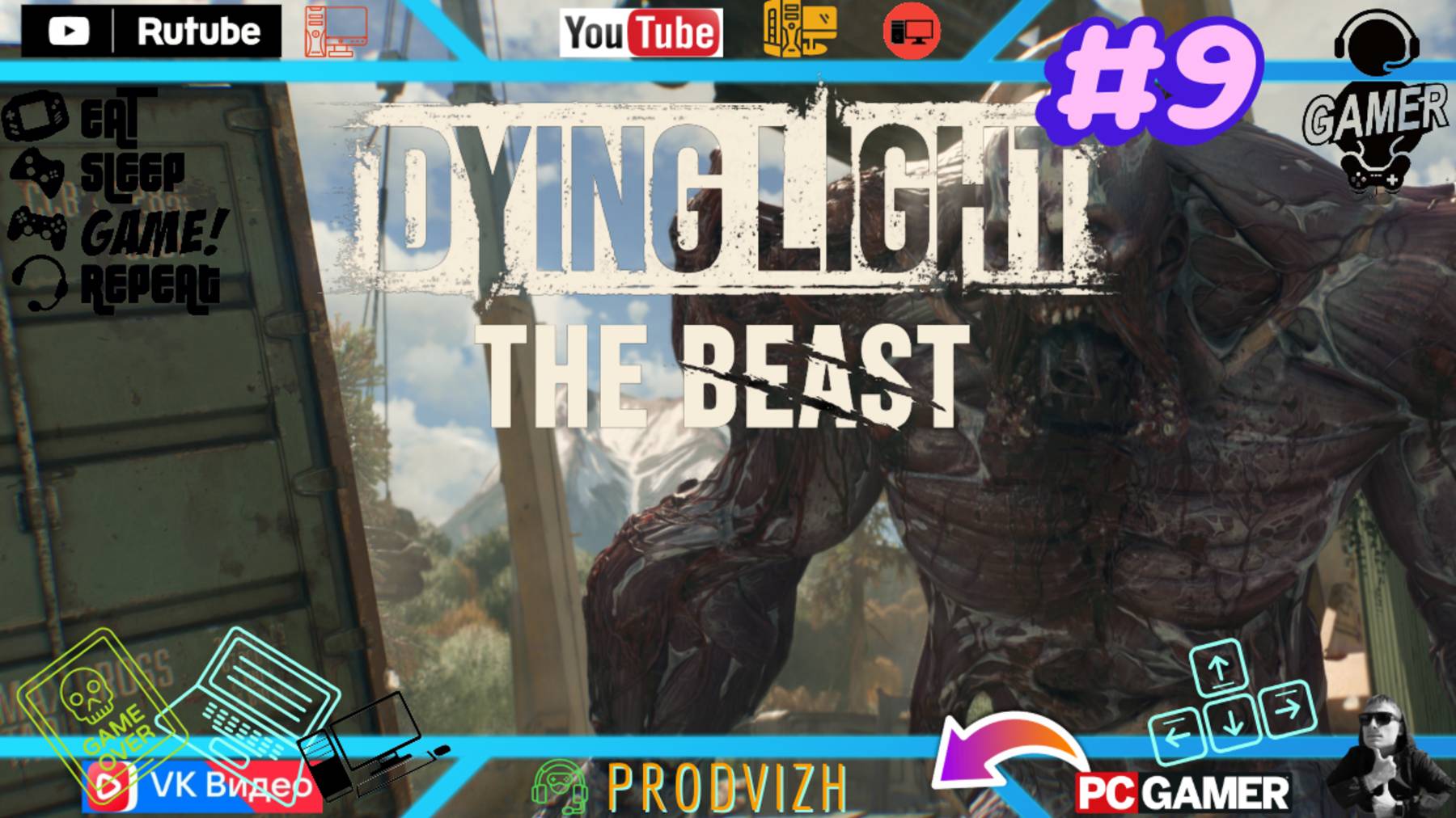 Прохождение Dying Light 3 - The Beast ►9 Шериф и шахты Барона [4К]