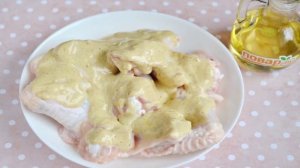 Куриные крылышки с сыром