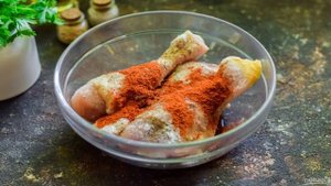 Куриные ножки с апельсинами в духовке