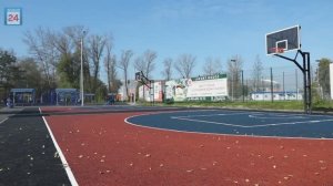 Новая стритбольная площадка в абаканской зоне отдыха ждёт любителей игры