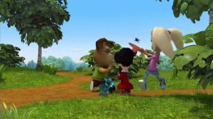 Роза из барбоскиных убегает с жуком голосом тëти Моти и лунтик из лунтика и его друзей