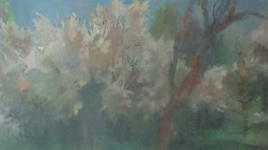 "Месяц май" художника Елены Утенковой-Тихоновой глазами нейросети Алиса