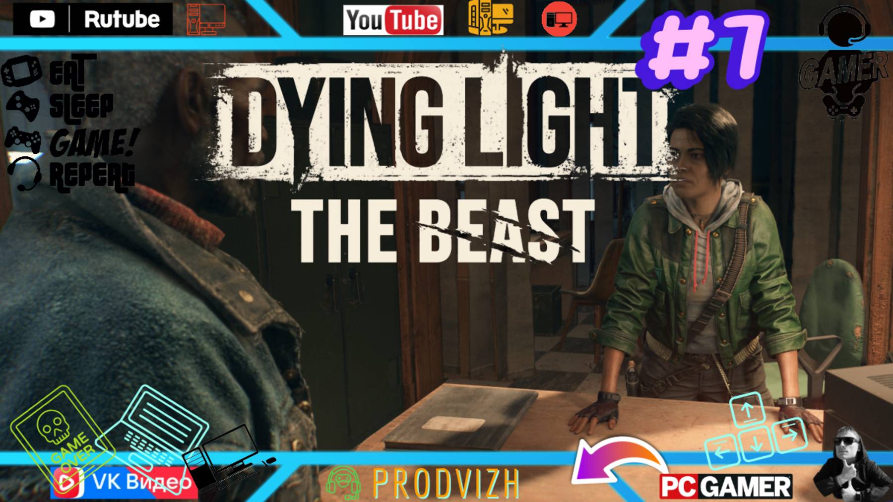 Прохождение Dying Light 3 - The Beast ►7 Высокое напряжение и бандиты Барона [4К]