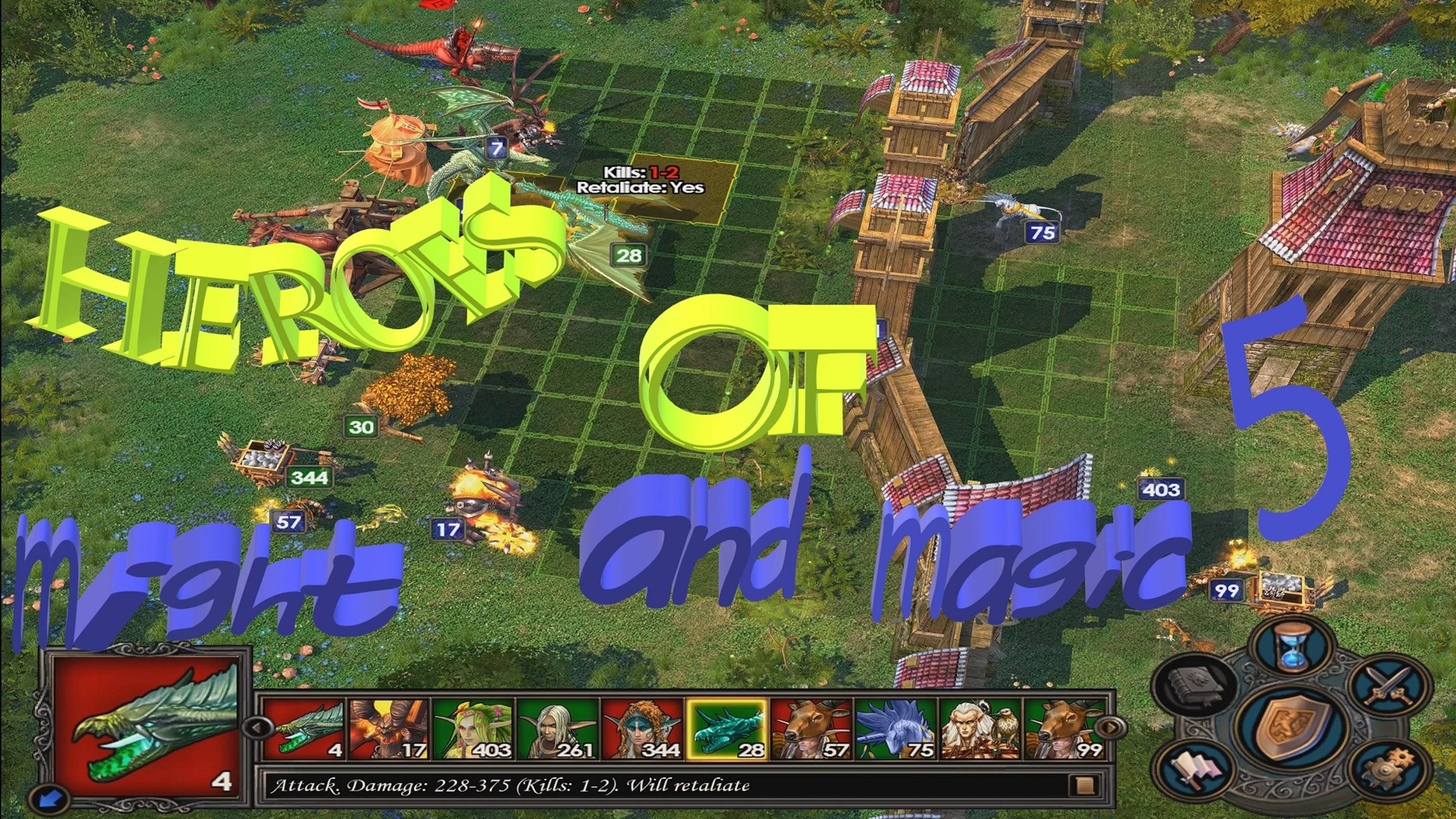 HEROES OF MIGHT AND MAGIC 5   ➤  THE SEIZURE OF THE CITY ERELWIN смотреть онлайн