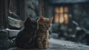 Два котенка