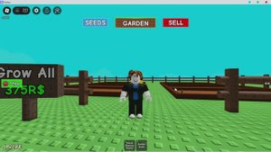 Roblox Вырасти сад Grow a Garden Роблокс Я построил свой собственный сад