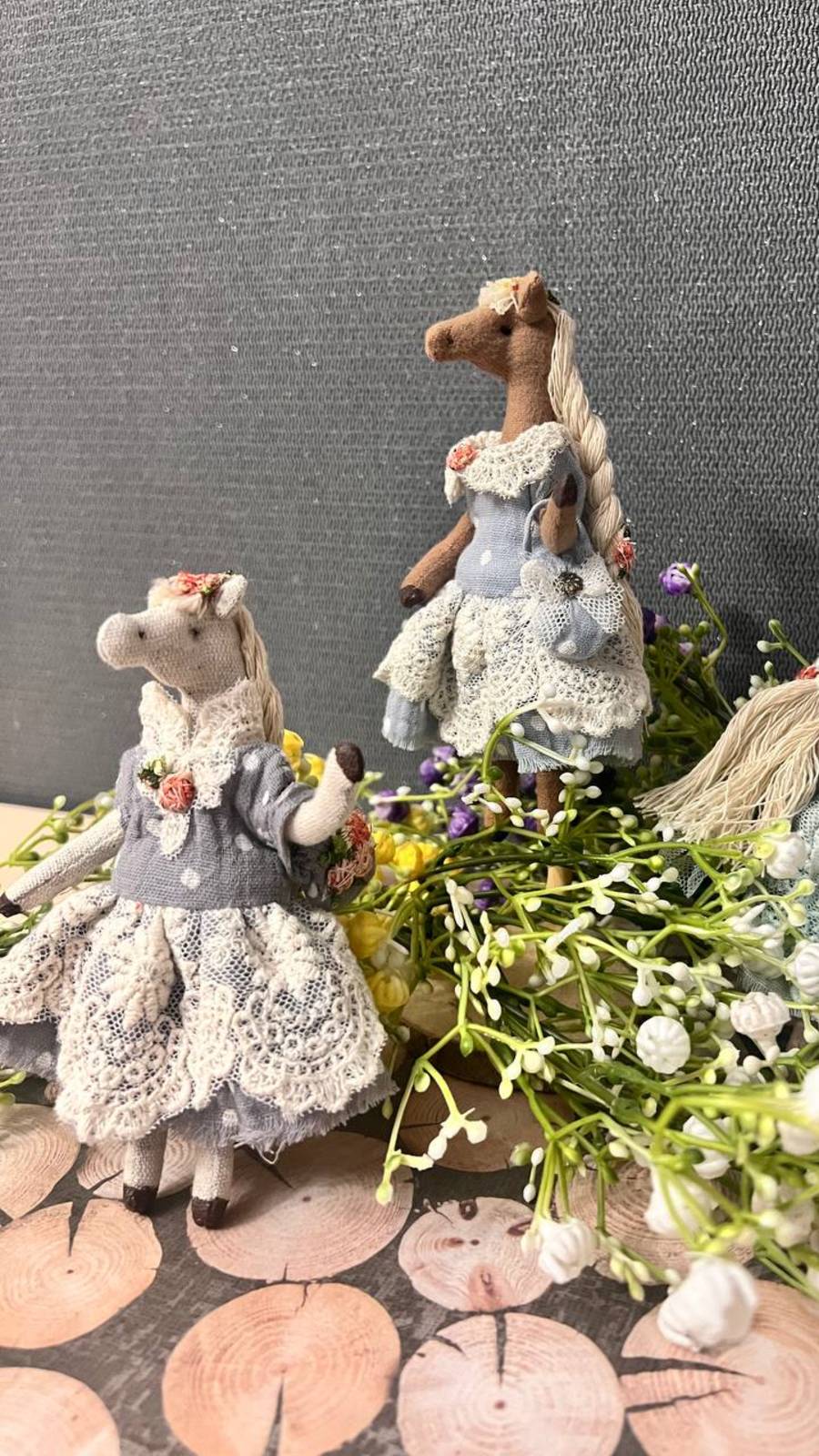 Винтажные лошадки