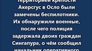 В Швеции и Норвегии тревога из-за неопознанных дронов