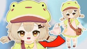Сделала 3D-модель Vtuber бесплатно за 2 недели