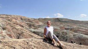 Марсианские пейзажи Хызы Азербайджан