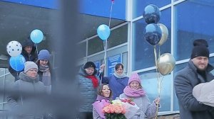 Видеосъемка выписки из роддома в Новосибирске. Фотограф