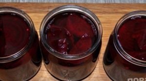 Маринованная свекла на зиму