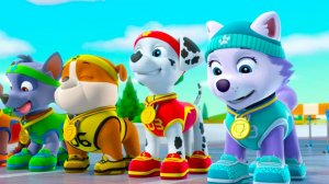 Щенячий Патруль Операция в Городе Эверест и Гонщик Спасатель