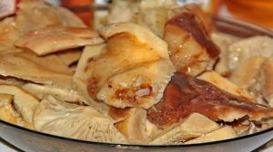 Маринованные грузди жареные