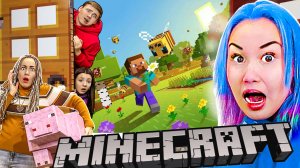 Построили Секретные Комнаты Майнкрафт !
