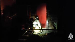 Кадры пожара в Новосибирском зоопарке!