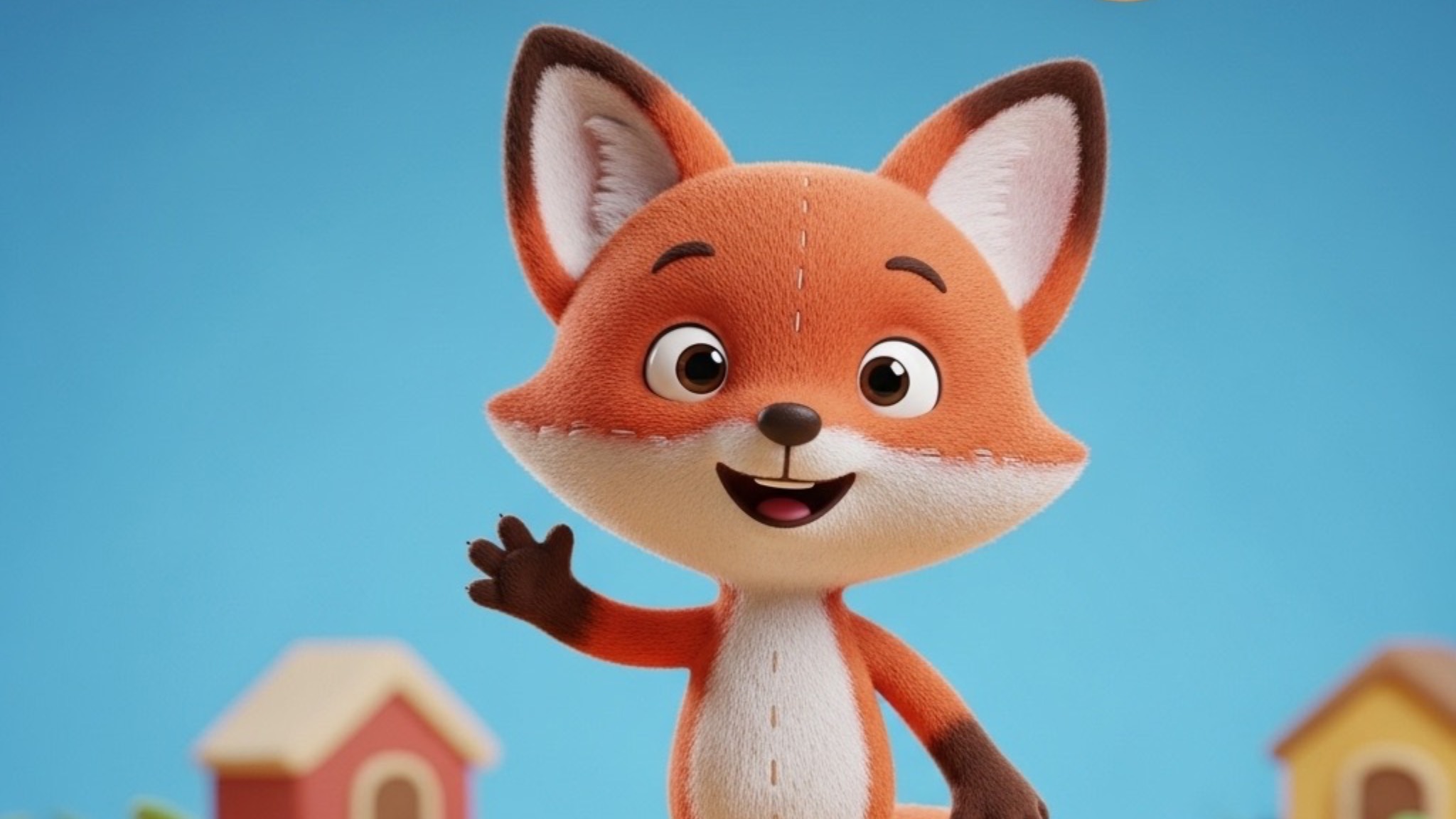 Лисёнок Фино сказка 3: Фино не хотел делиться игрушкой. Автор: Е. Клюева