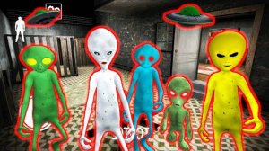 Украл Уран у ПРИШЕЛЬЦЕВ СОСЕДИ ГРЕННИ Зона 51 - Ailen Neighbor Area 51 Escape Granny ДЕЛАЮ КОНЦОВКУ