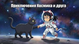 Песня: Приключения Космика и друга.