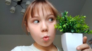 распаковка искусственный цветок