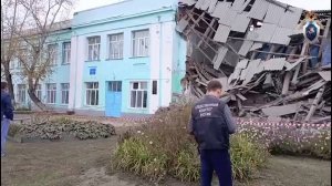 Уголовное дело возбуждено после обрушения школы в Татарске