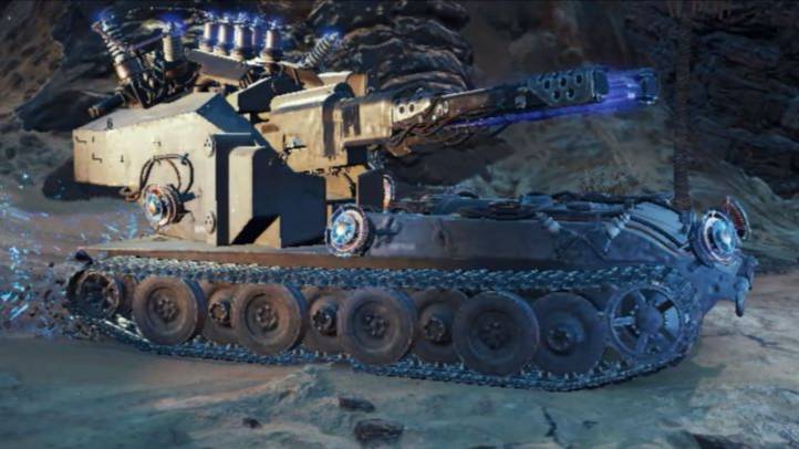 ИГРАЮ НА НА ВАФФЕНТРАГЕРЕ! ЭТО РЕАЛЬНО ЖЁСТКИЙ ТАНК! (Мир Танков) смотреть онлайн