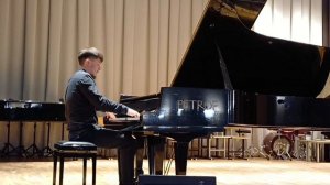 КОНЦЕРТ
Играет студен 5 курса Ростовской государственной консерватории Михаил Кан.