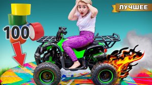 Построили Гигантский СЕКРЕТНЫЙ БАТУТ !