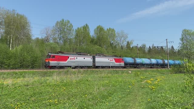 Электровоз ВЛ10У-478, перегон Пупышево - Новый Быт