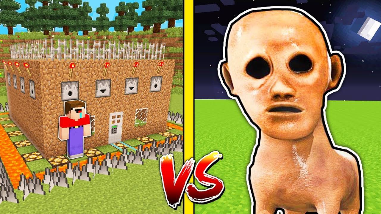 ЭЙ МУЖИК ОСТАНОВИСЬ НА МИНУТУ ПРОТИВ САМЫЙ ЗАЩИЩЕННЫЙ ДОМ В МАЙНКРАФТ! 2 НУБА И ДЕВУШКА ПРО смотреть онлайн