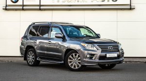 Lexus LX III Рестайлинг, 2012