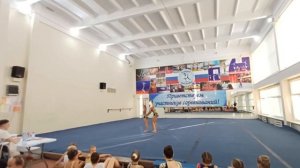 ЖП 1 юношеский, Ниязова - Ямщикова, ШСА Пирамида, Комбинированное упражнение