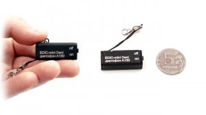 Диктофон для скрытой записи разговоров с таймером и датчиком голоса Edic-mini Deni A150