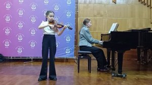 Потапова Агата Денисовна. 10 лет. Эллертон "Тарантелла"