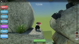 Пытаюсь забраться на гору и не психануть в роблокс часть 2