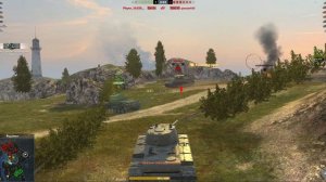 Играю в Tanks Blitz - Бой на советском ТТ 5 уровня КВ-1